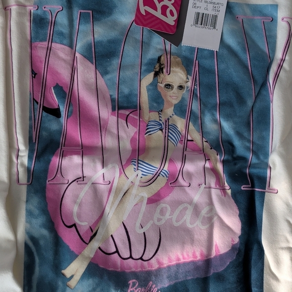 Barbie | Vacay Mode Womens Graphic Sweatshirt - Picture 4 of 6
